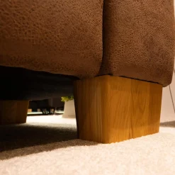 Elementgruppe Relaxa 6 0 Stoff Büffel Haselnuss Fuß Holz Eiche Geölt