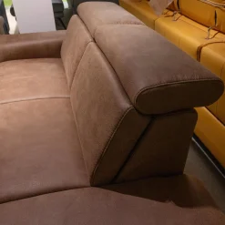 Elementgruppe Relaxa 6 0 Stoff Büffel Haselnuss Fuß Holz Eiche Geölt