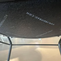 6er Set Armlehnstuhl Amelie High Außen Leder Muscat Coffee Braun Grau Innen Stoff Harald 3 Braun Drahtgestell Tiefschwarz Schwarz