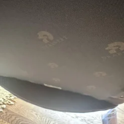 4er Set Armlehnstuhl Luma 2063 I Leder II Elmosoft 95006 Dark Purple Violett Gestell Stahlrohr Matt Chrom