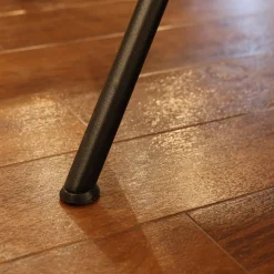 2er Set Armlehnstuhl Renata Leder Dino 545 Schwarz Gestell Metall Schwarz