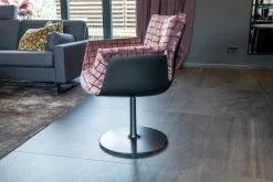 4er Set Drehstuhl Alvo Stoff Ardecora IL Veneto 15439446 Violett Mit Armlehnen