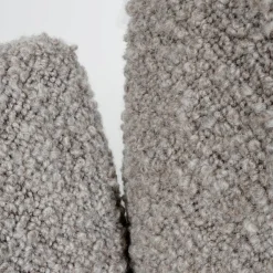 2-er Set Drehstuhl Alvo Stoff 14002 Hellgrau Schale Kunststoff Schwarz Tellerfuß Lack Schwarz