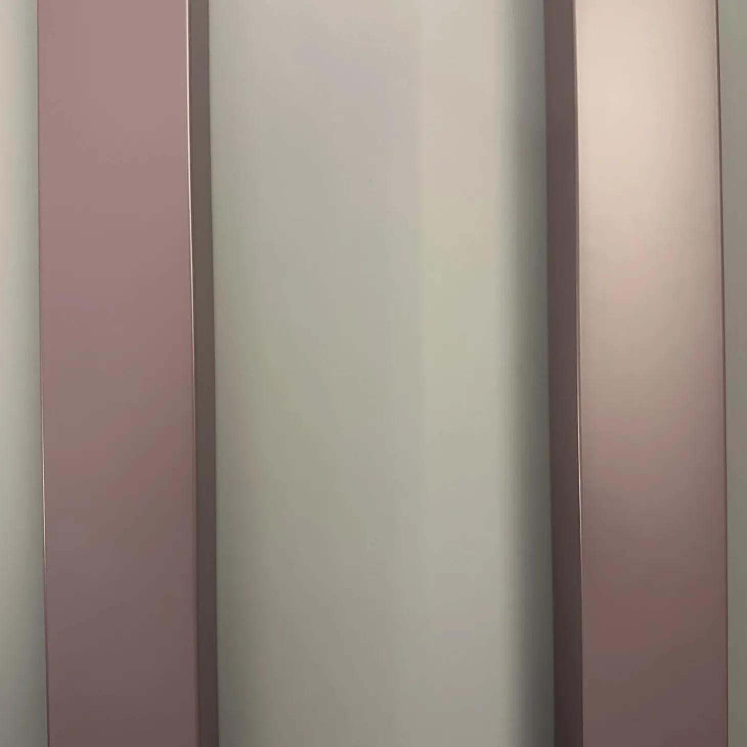 2-er Set Garderobe Line VSC1730.52.90 Chrom Lack 52 Mauve Mit Ausklappbarer Stange