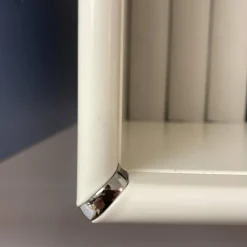 3er Set Offenes Hängeelement Aus Element X Ausführung RAL 9010 Reinweiß Und RAL 5014 Taubenblau