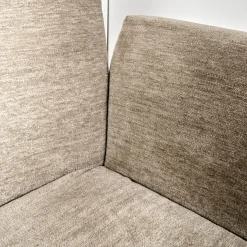 2-er Set Stuhl Alvo Stoff 8143 Taupe Schale Kunststoff Schwarz Drahtgestell Pulver Schwarz