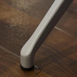 2er Set Stuhl Butterfly 23 Stoff New Harmony 68 Beige Gestell Aluminium Grau