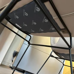 2er Set Stuhl Dexter 2057 Leder 3 Select 12 Schlamm Braun Grau Drahtgestell Schwarz Mit PVC Gleitern