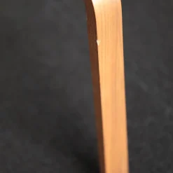 2er Set Stuhl Fino Ohne Armlehnen Mit Hoher Rückenlehne Leder 216 Braun Gestell Holz Nuss Natur Mit Filzgleitern