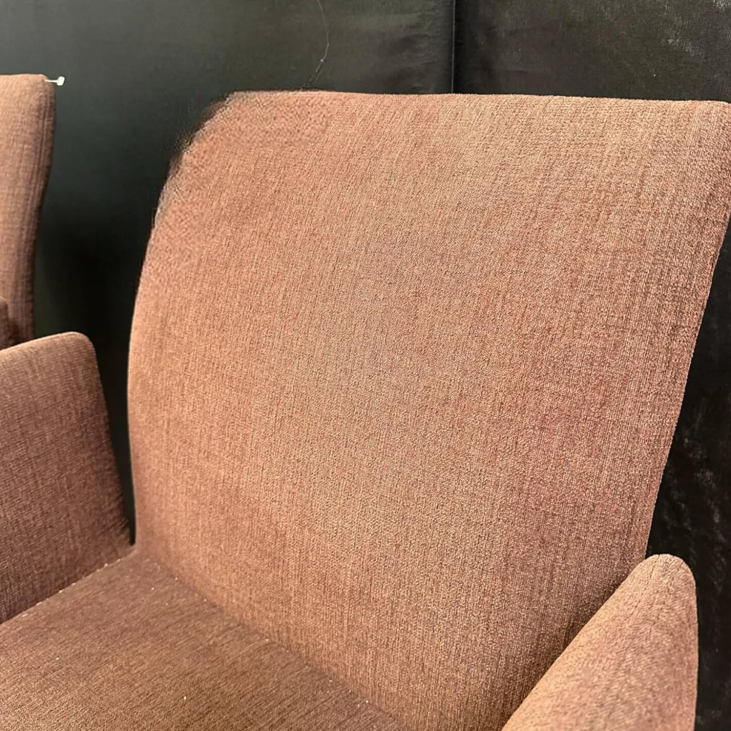 4er Set Stuhl Jalis 541 Stoff 10125 Bordeaux Rot Drahtgestell Lack RAL 010 20 10 Wengenschwarz Mit Filzgleiter