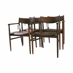 4er Set Stuhl Kamuy Nussbaum