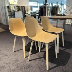 4-er Set Stuhl Miunn S164VS Eiche Gebleicht