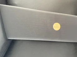 4er Set Stuhl Nonoto Comfort Bezug Leder Reinhardt Jepard Black Schwarz Gestell Eiche Gebeizt Graphite Schwarz