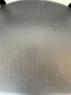 4er Set Stuhl Nonoto Comfort Bezug Leder Reinhardt Jepard Black Schwarz Gestell Eiche Gebeizt Graphite Schwarz