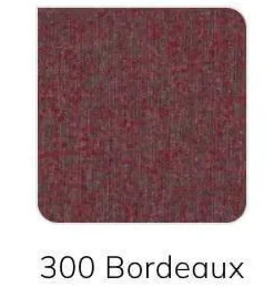 6er Set Stuhlgruppe Blake Four Innen Stoff Shock SHO300 Bordeaux Rot Außen Leder Tendens LD1400 Lava Grau Braun Gestell Metall Pulverbeschichtet Anthrazit