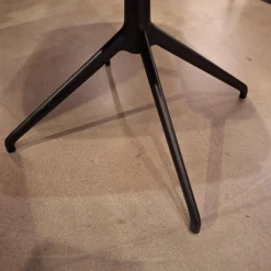 4er-Set Armlehnstuhl Turn Outdoorstoff Seidenschwarz Gestell Aluminium Schwarz Matt