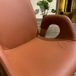 6er-Set Harta Jasper Leder 22 Cognac Braun Kerneiche Umato