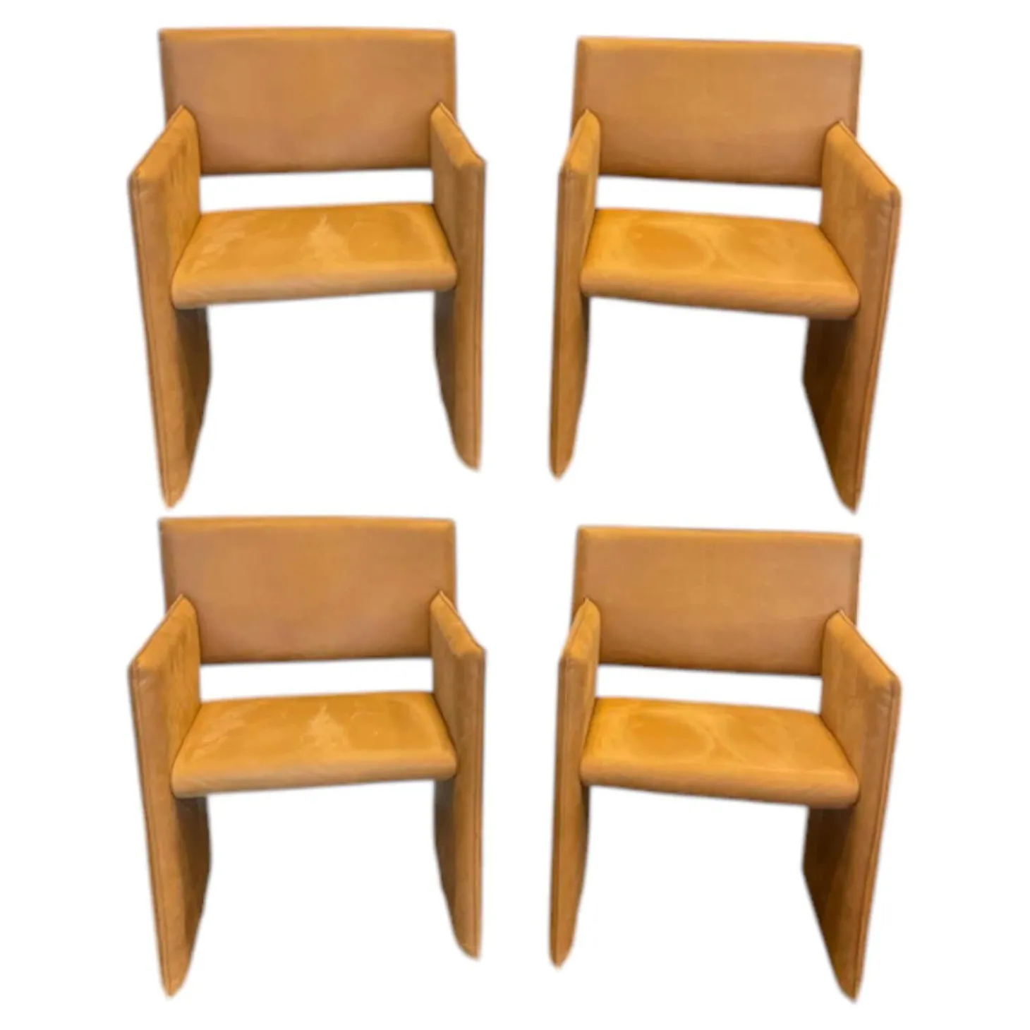 4er-Set Noto Stoff 400 Camel Braun