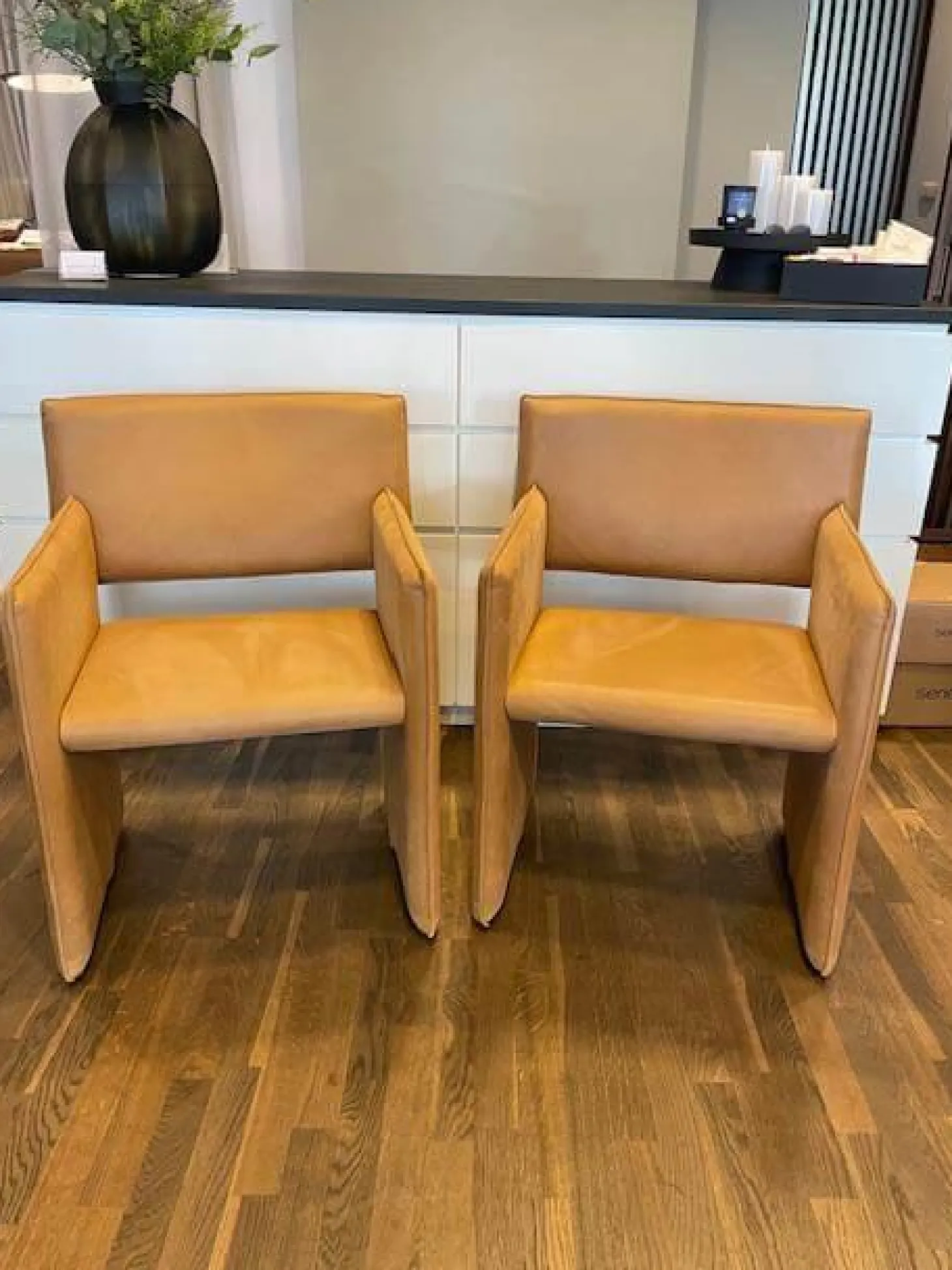 4er-Set Noto Stoff 400 Camel Braun