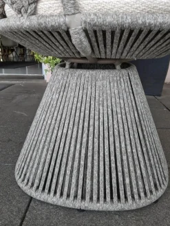 6er-Set Outdoorstuhl Flair Stoff Lola Weiß