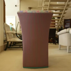 2er-Set Polsterstuhl Extra Stoff Mehrfarbig Füße Stoffbezogen