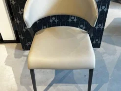 2er-Set S500 Leder 5122 Sand Gestell Anthrazit