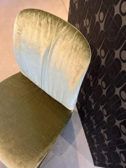 4er-Set S1000 Stoff M273 Velours Glänzend Olivgrün RAL6013 Reed Green