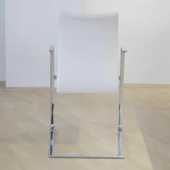 2er-Set Schwingstuhl 967-01 Chrom Glanz F 40 Leder No1 Nuvola 117