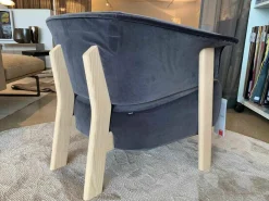 2er-Set Sessel 571 Back Wing Stoffgruppe 0 Velours Grau (auch als Einzelstück zu verkaufen)