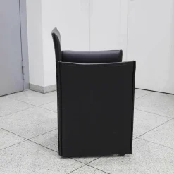 2er-Set Sessel Break 401 14 Leder 13 mit Rollen