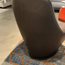 2er-Set Sessel Cantate Leder Raffino 210 Mustang Fuß Stahl Epoxy E2200 Nuit