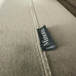 2er-Set Sessel Creed Lounge Stoff Hunt 08 Fumo Grün Beine Sucupira Massiv Nerzfarbig Getönt Schwarz