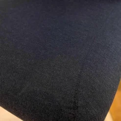 6er-Set Stühle Enora Stoff Bogota Black Gestell Metall Black