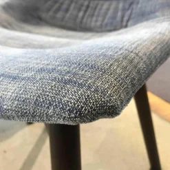 3er-Set Stuhl Nava Stoff Maple 742 Grau Blau