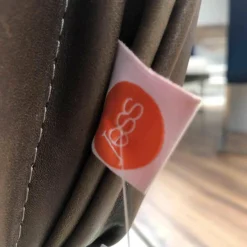 4er-Set Stuhl Neil Leder Tortora Rose Braun