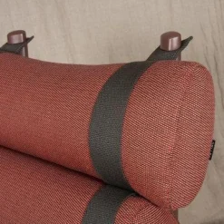 2er-Set Stuhl Outdoor Roll Stoff 308 Sandstone Laminate Gestell Sepia