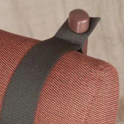 2er-Set Stuhl Outdoor Roll Stoff 308 Sandstone Laminate Gestell Sepia