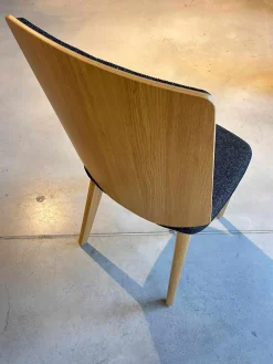 5er-Set Stuhl S 800 Stoff 4403 Schwarz