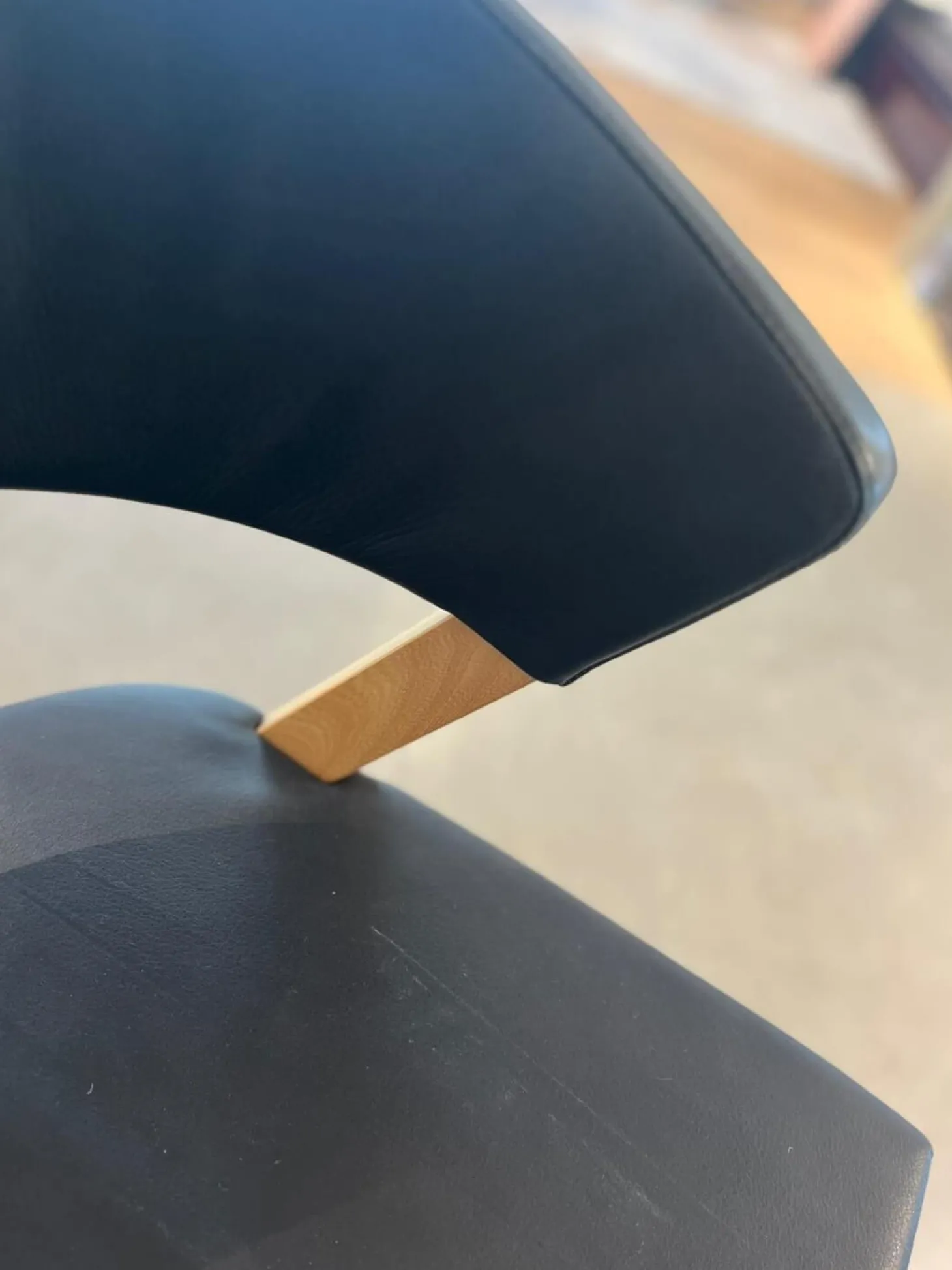 2er-Set Stuhl Xeno Leder Donna Schwarz