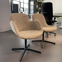 2er-Set Stuuhl Sheru Stoff Oban 7879 Moss Untergestell Matt Pulverbeschichtet Schwarz