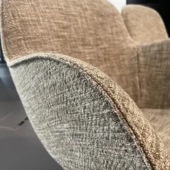 2er-Set Stuuhl Sheru Stoff Oban 7879 Moss Untergestell Matt Pulverbeschichtet Schwarz