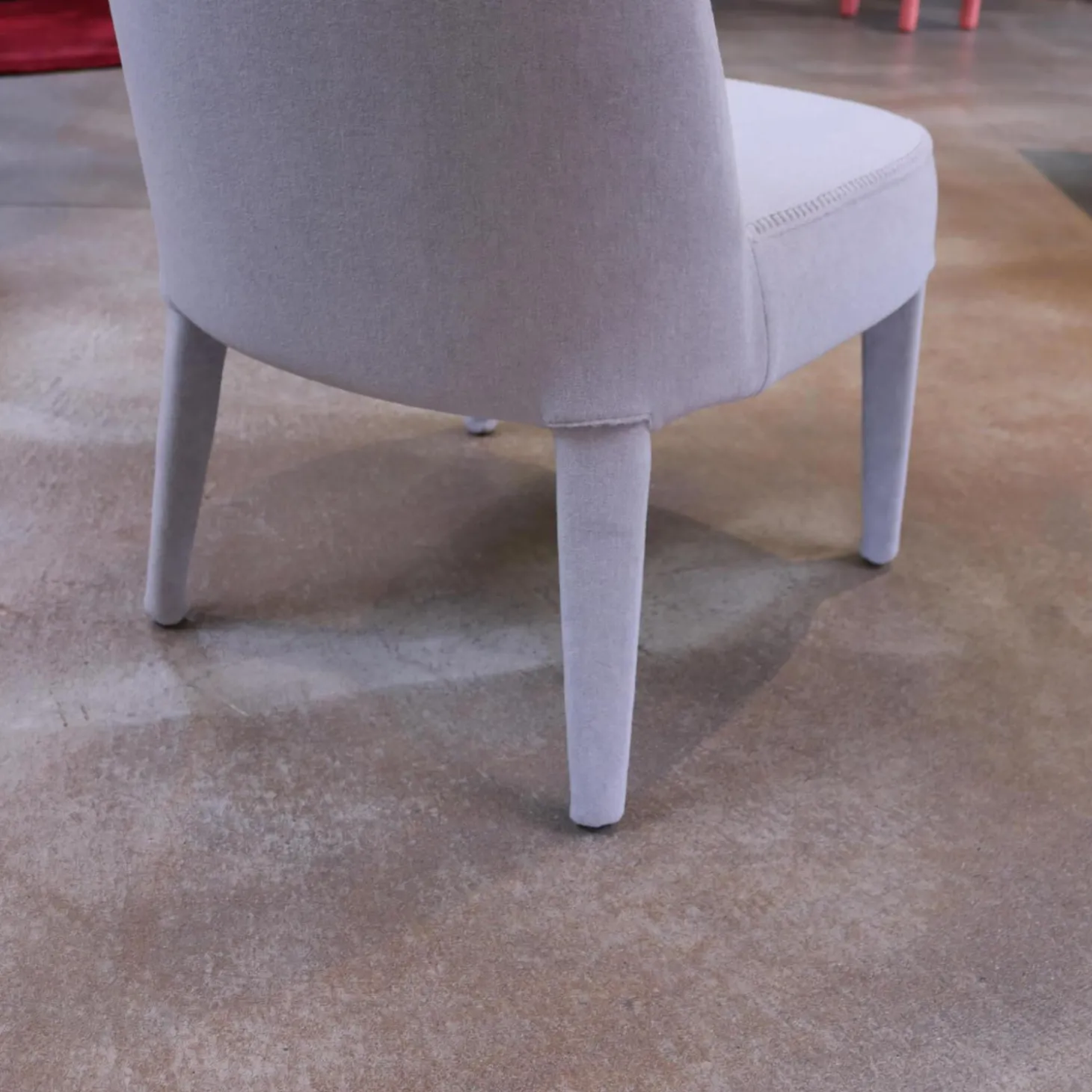 3er-Stuhlgruppe Apta Febo Stoff Licata Grau