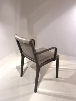 4er-Stuhlset Janet Leder Nocciola S1230 Kat. E