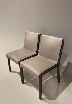 4er-Stuhlset Janet Leder Nocciola S1230 Kat. E