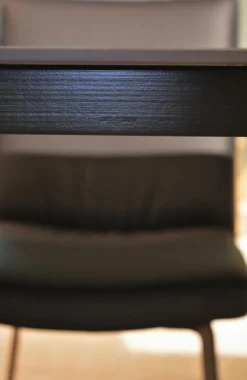 Essgruppe 812 Verkehrsschwarz Mit Stühlen 732 Leder 1 Nero