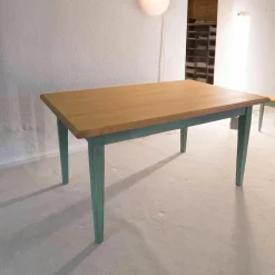 Essgruppe Ausziehbar Tisch und 4 Stühle Catania Ahorn Pinie Mint