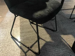 Essgruppe Dinner 5000 Tischplatte Zementdesign mit 6 Stühlen