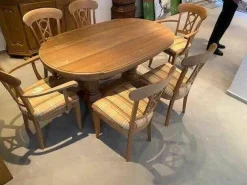 Essgruppe Lord Bruegge Eiche Massiv Gelaugt