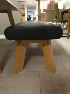 Essgruppe Modell Homebanking 800 Kernbuche Natur mit Bank und Hocker