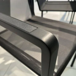 Essgruppe Outdoor Unite Platte Keramik Bianco Statuario Weiß Grau Mit 6 Stühlen